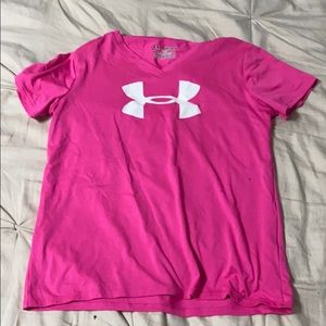 under armor tee !